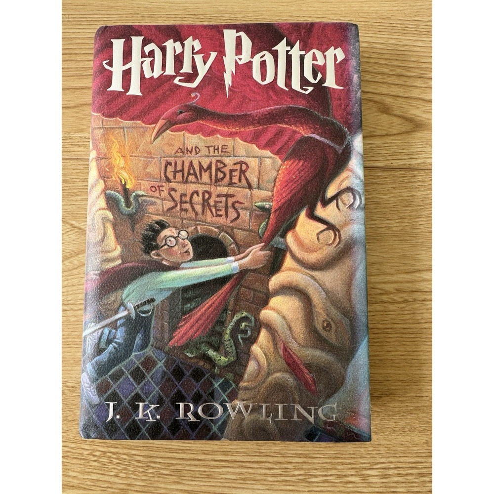 Scholastic Harry Potter Chamber of Secrets Hardcover Book by J.K. Rowling